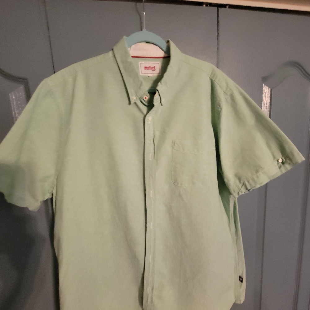 Stafford Prep collar shirt XXL pastel greeb
